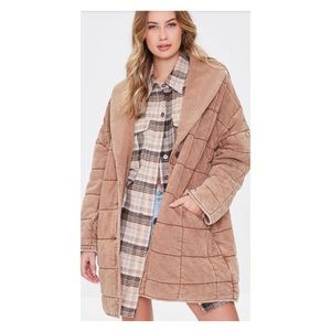 Woven Longline Jacket